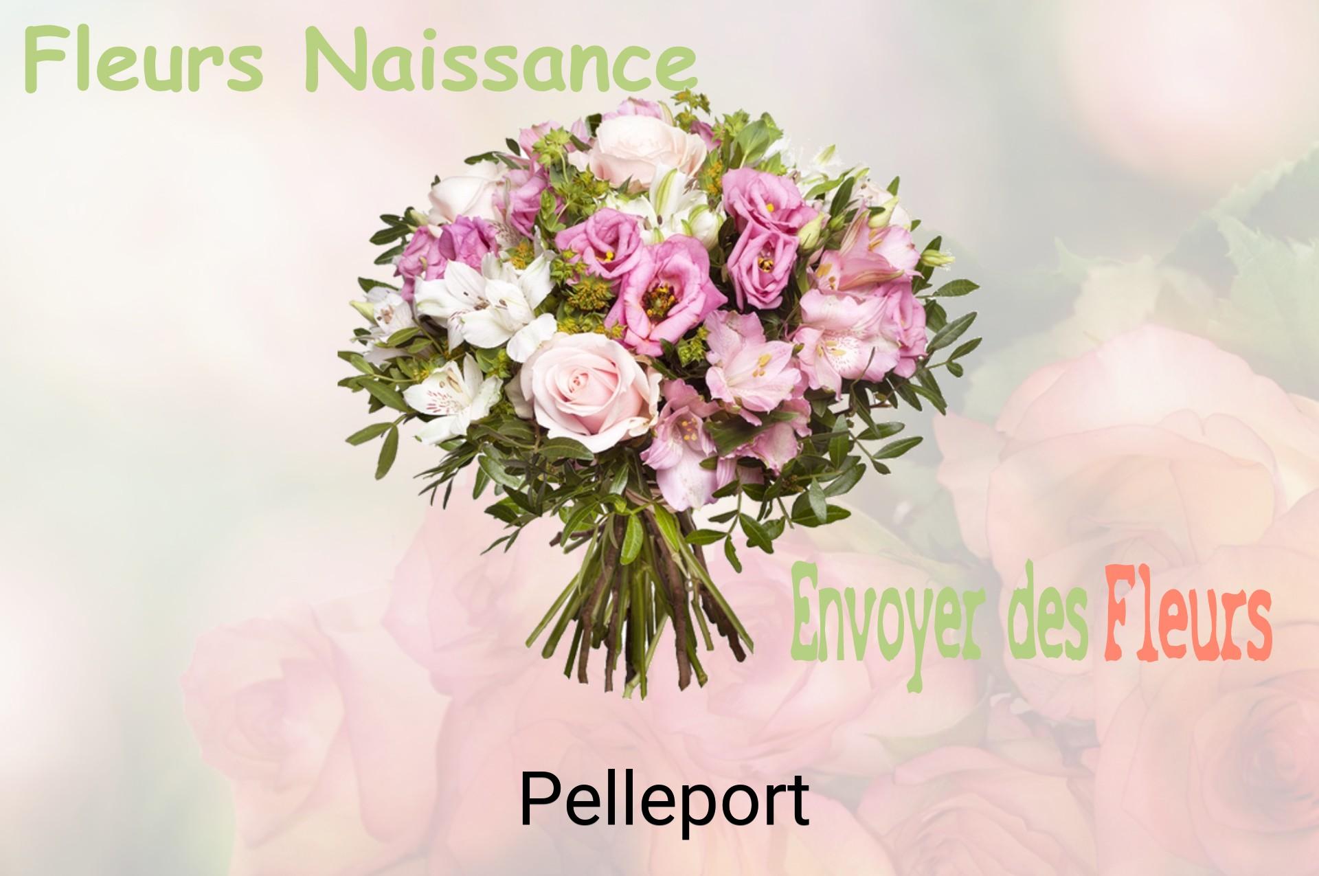 Bouquet de fleurs de naissance livré à Pelleport
